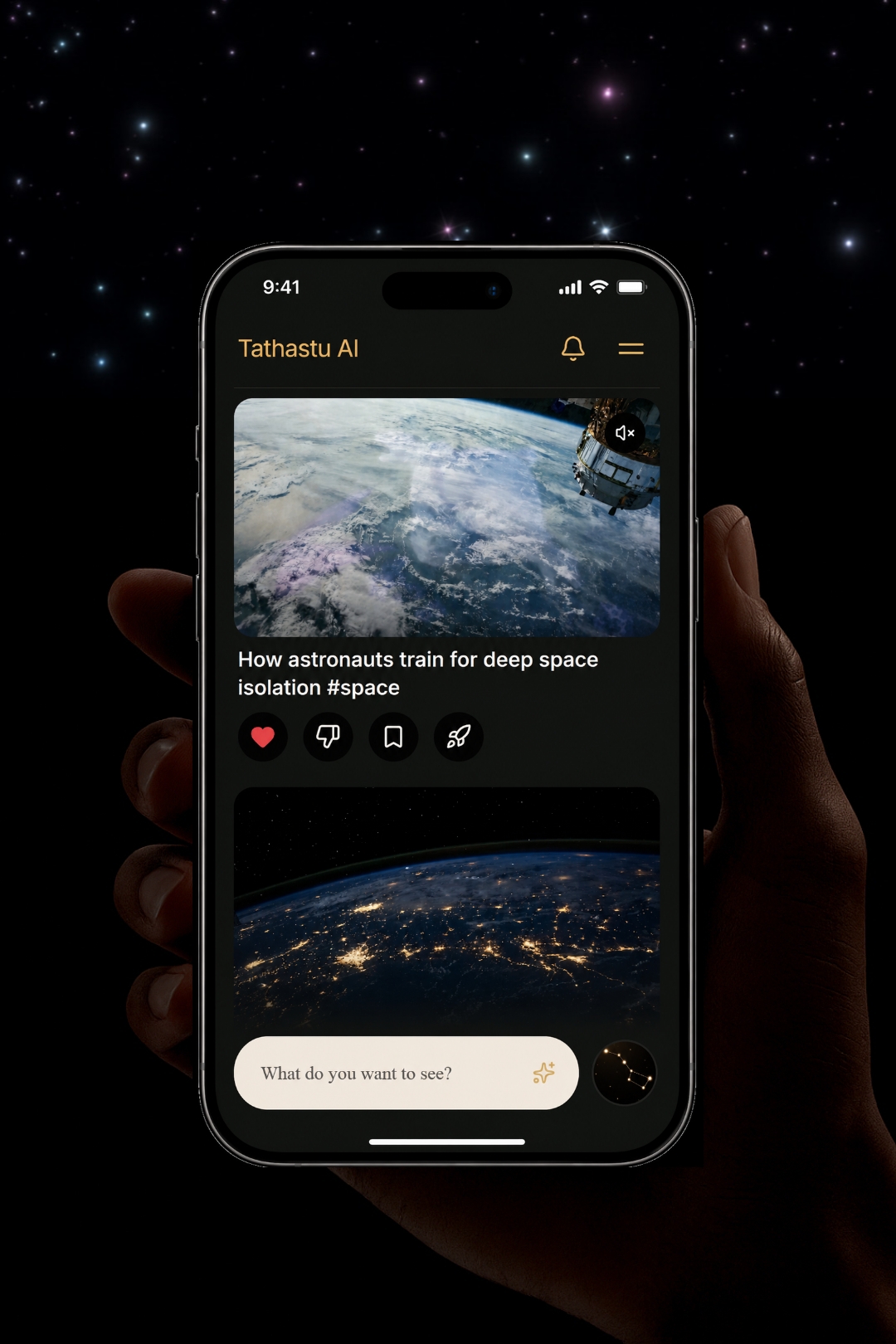 Tathastu AI App Mockup